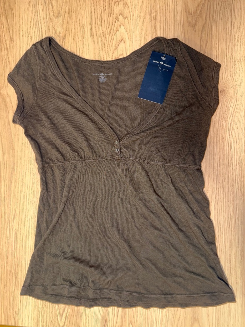 Brandy Melville Brown Babydoll - one size
